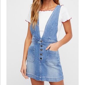 Free people overall dress jumper